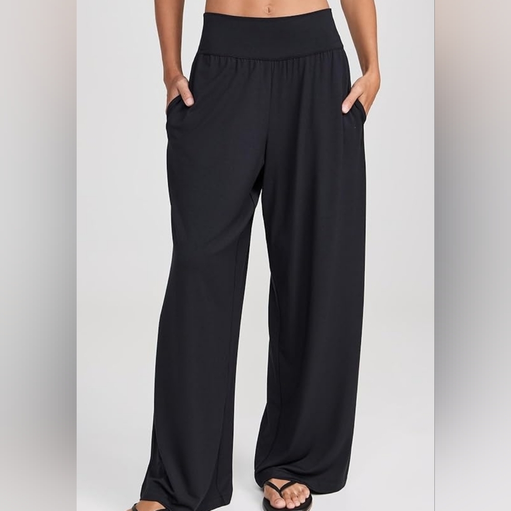 NEW Carisma Wide-Legged Pants Dark Navy Blue L